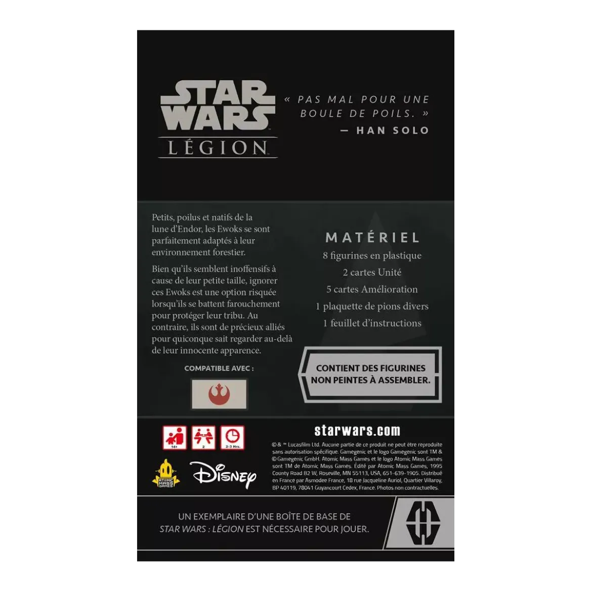 Star Wars : Légion - Guerriers Ewok - Extension d'Unité