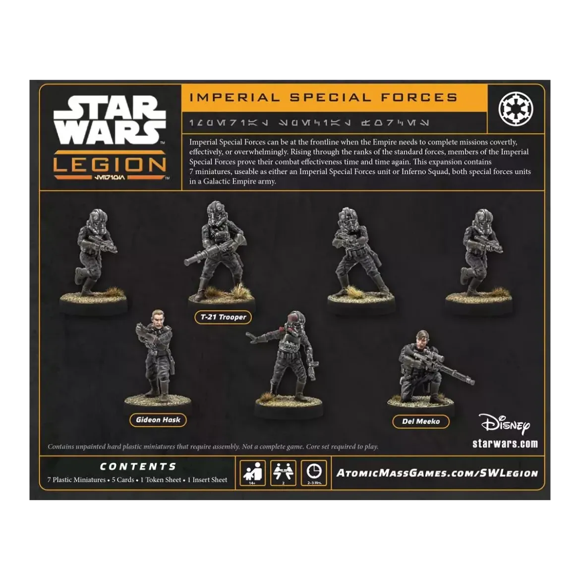Star Wars : Légion - Imperial Special Forces - Extension d'Unité