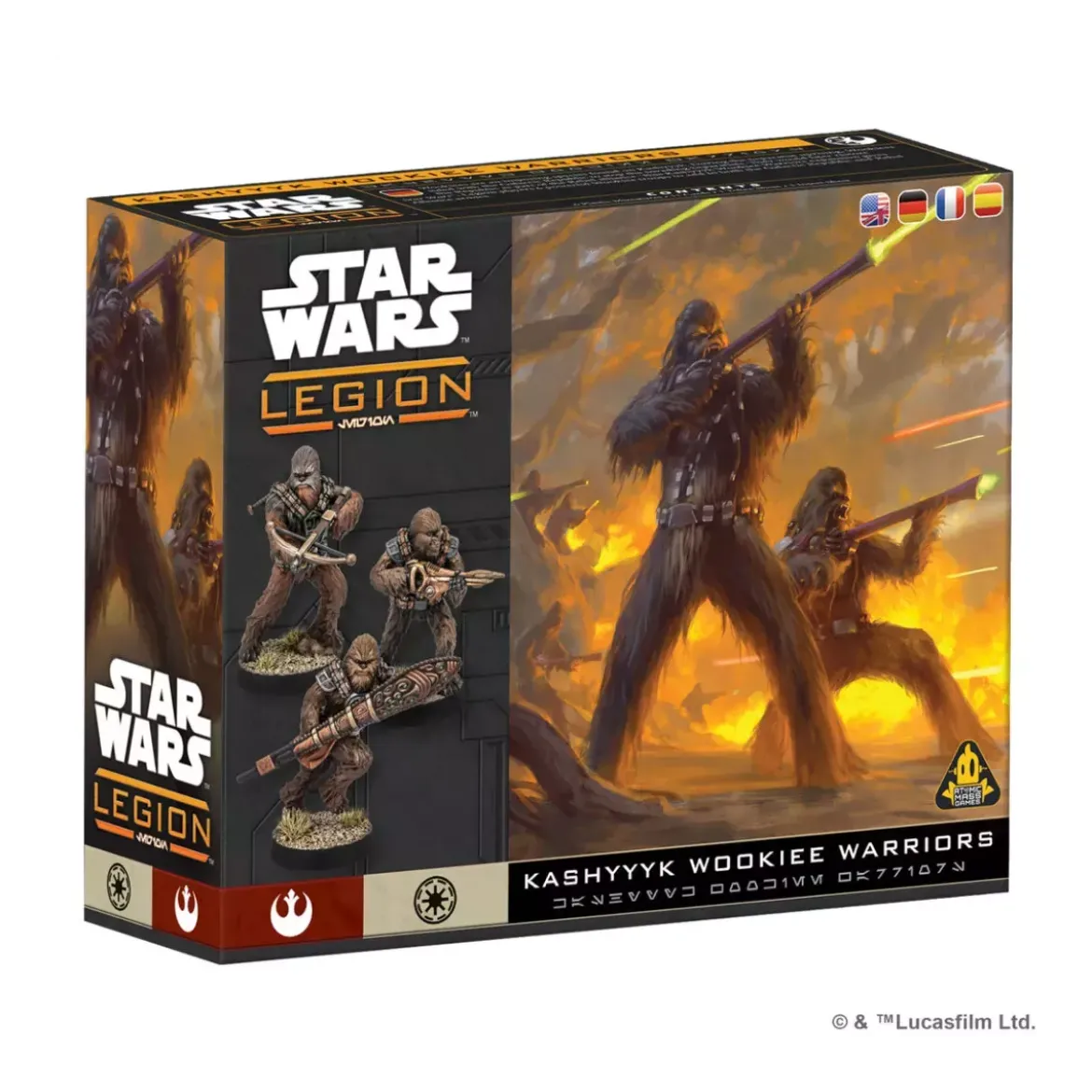 Star Wars : Légion - Kashyyyk Wookiee Warriors - Extension d'Unité
