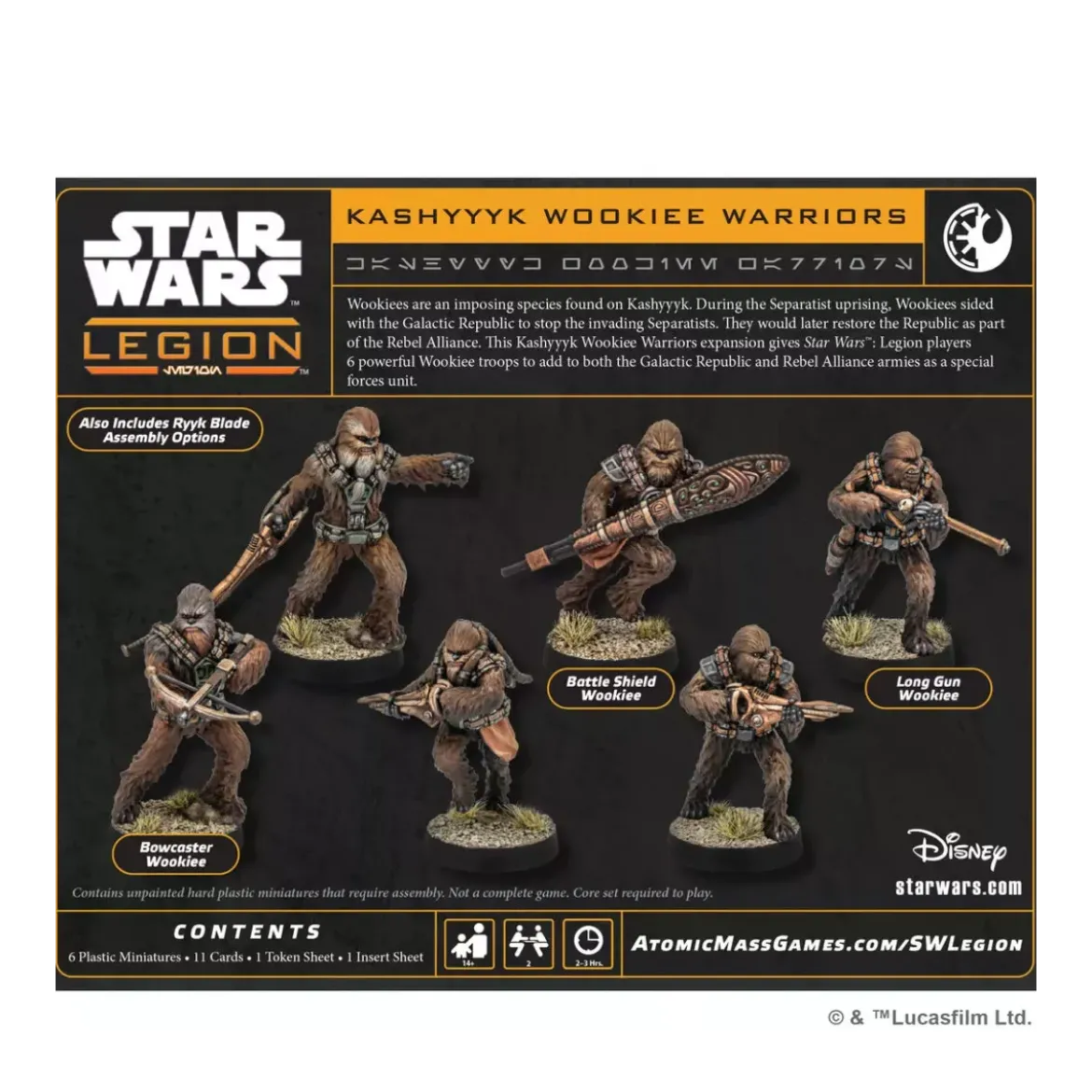 Star Wars : Légion - Kashyyyk Wookiee Warriors - Extension d'Unité