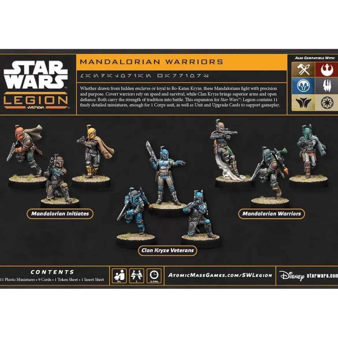 Star Wars : Légion - Mandalorian Warriors - Extension d'Unité