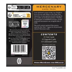 Star Wars : Légion - Mercenary - Card Pack