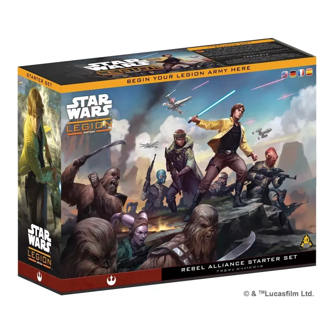 Star Wars : Légion - Rebel Alliance Starter Set - Boîte de Base