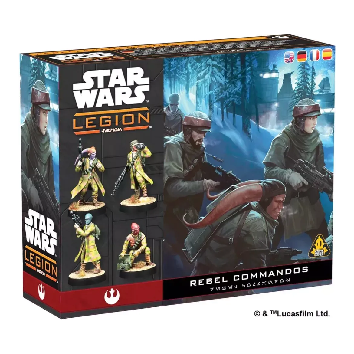 Star Wars : Légion - Rebel Commandos (Resculpt) - Extension d'Unité