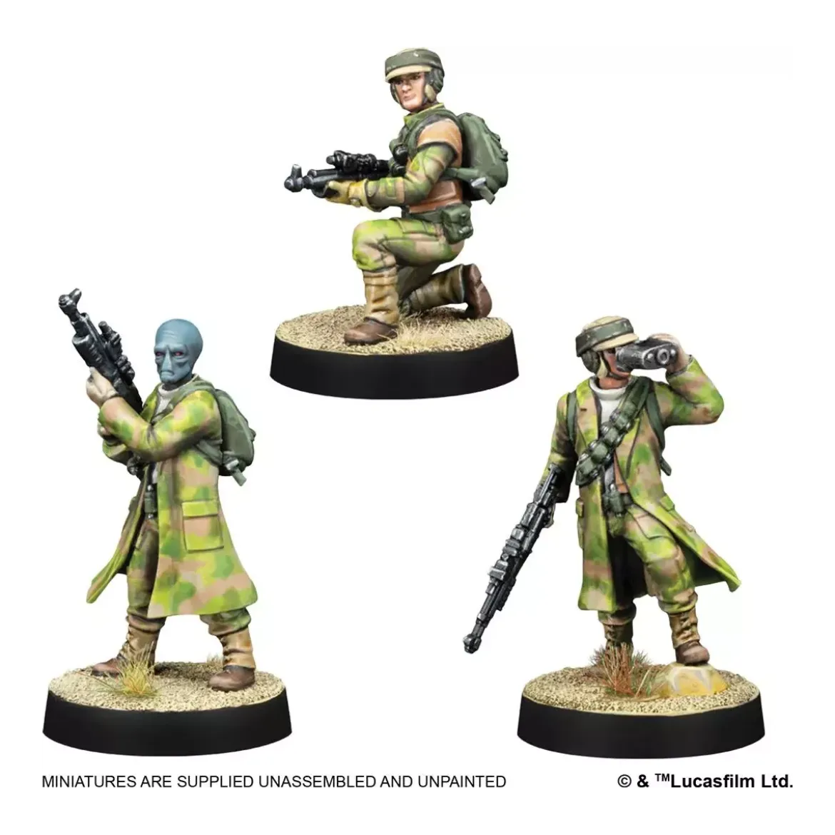Star Wars : Légion - Rebel Commandos (Resculpt) - Extension d'Unité