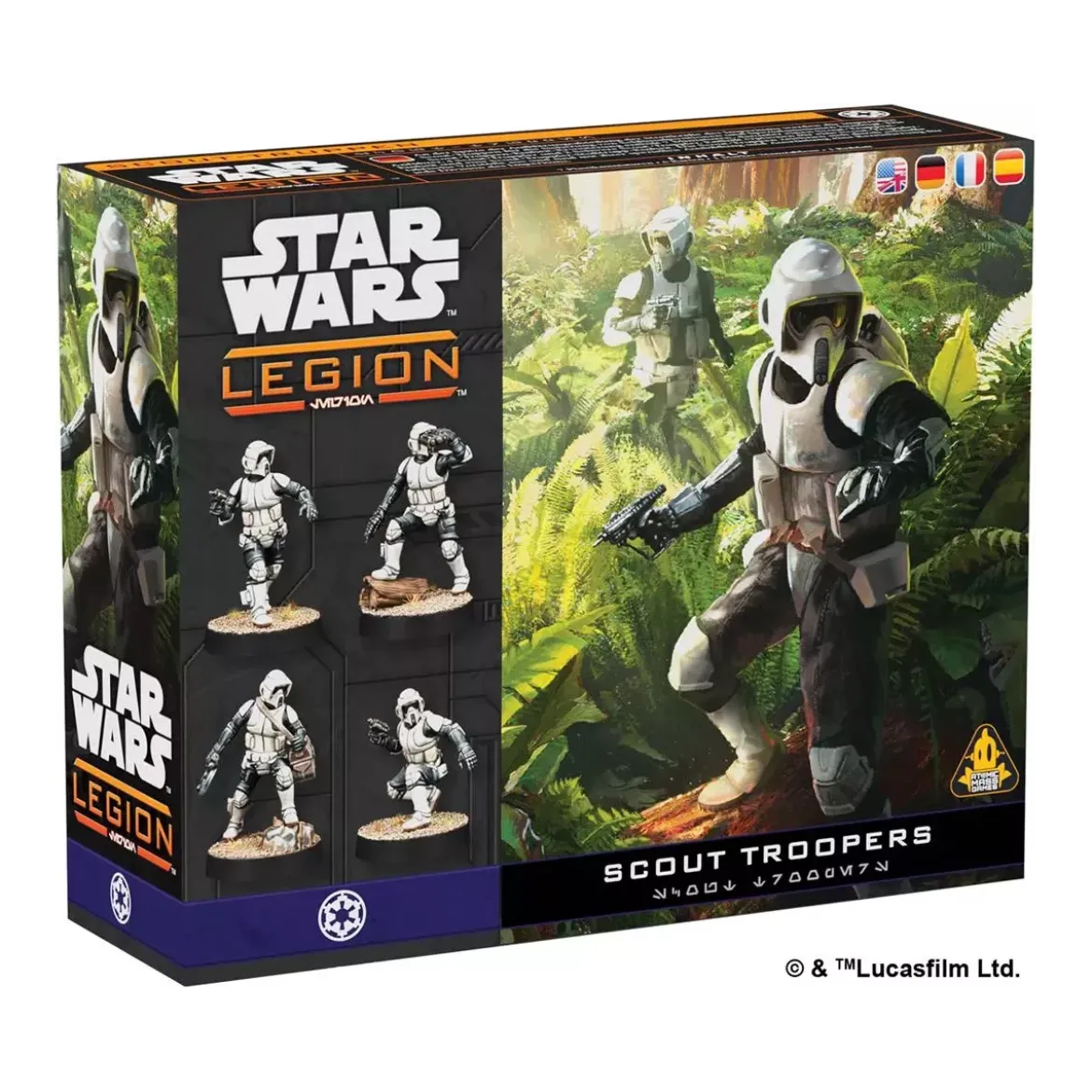 Star Wars : Légion - Scout Troopers (Resculpt) - Extension d'Unité