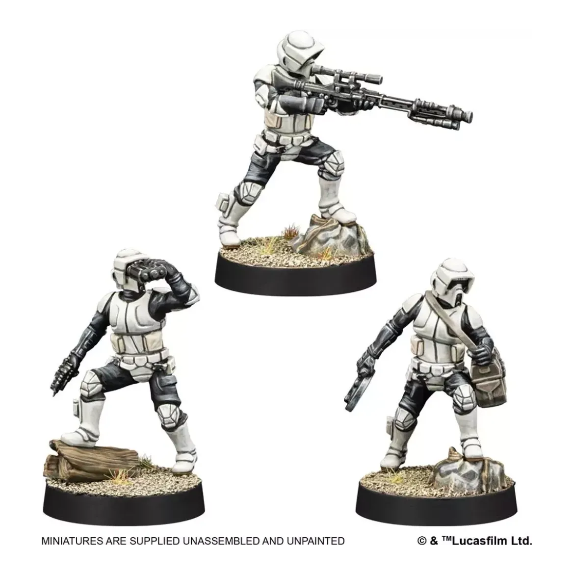 Star Wars : Légion - Scout Troopers (Resculpt) - Extension d'Unité