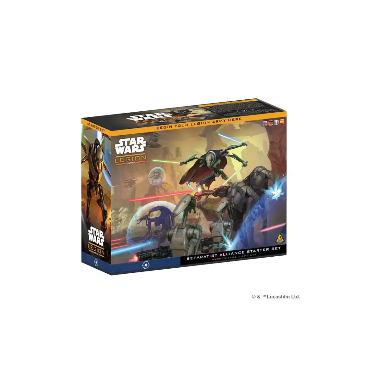 Star Wars : Légion - Separatist Alliance Starter Set - Boîte de Base