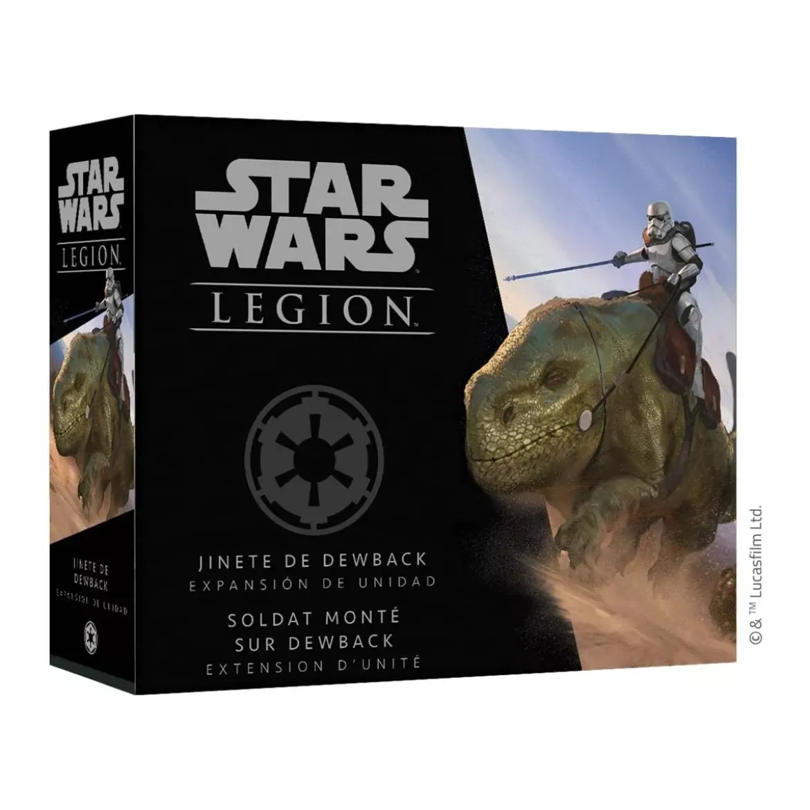 Star Wars : Légion - Soldat Monté sur Dewback - Extension d'Unité