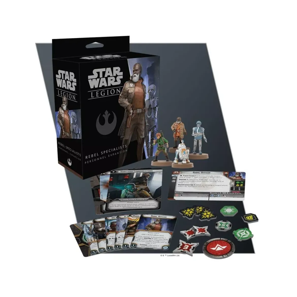 Star Wars : Légion - Spécialistes Rebelles - Extension de Personnel