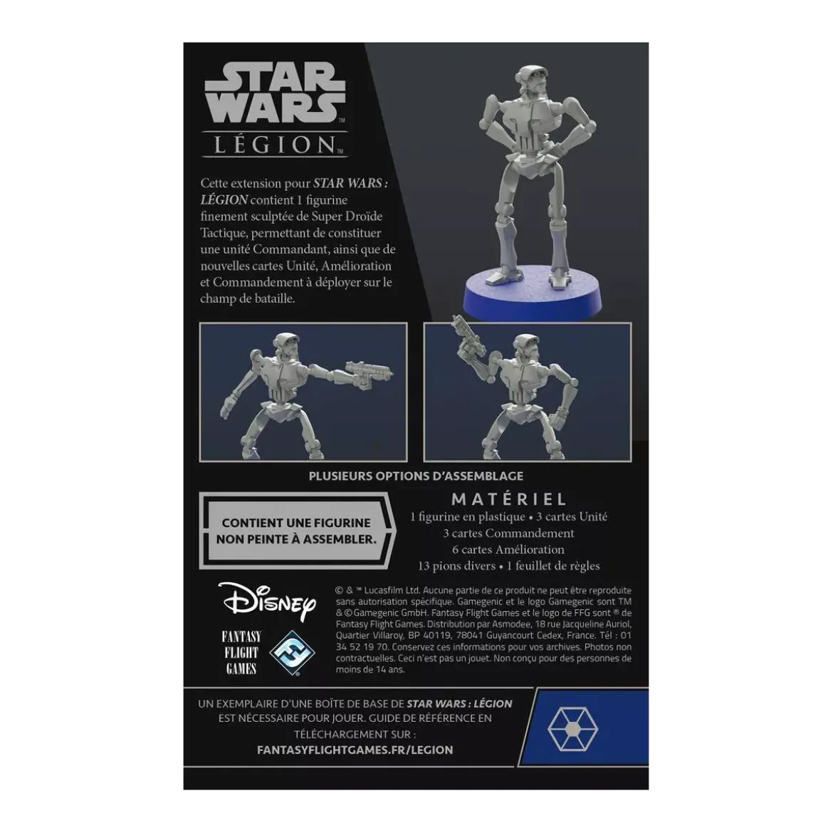 Star Wars : Légion - Super Droïde Tactique - Extension Commandant
