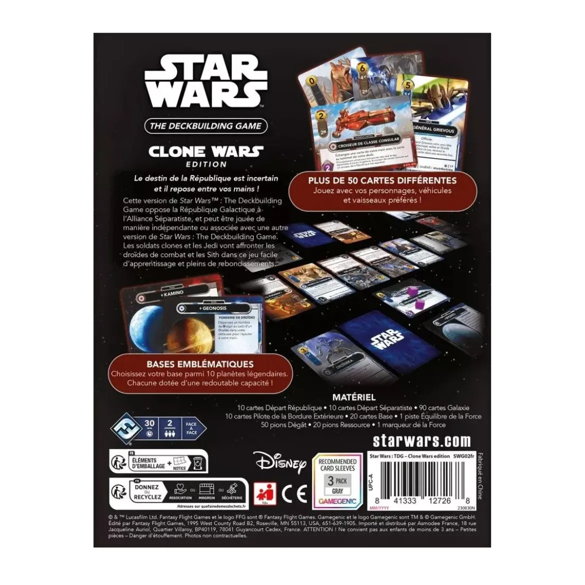 Star Wars - The Deck Building Game : Clone Wars Edition