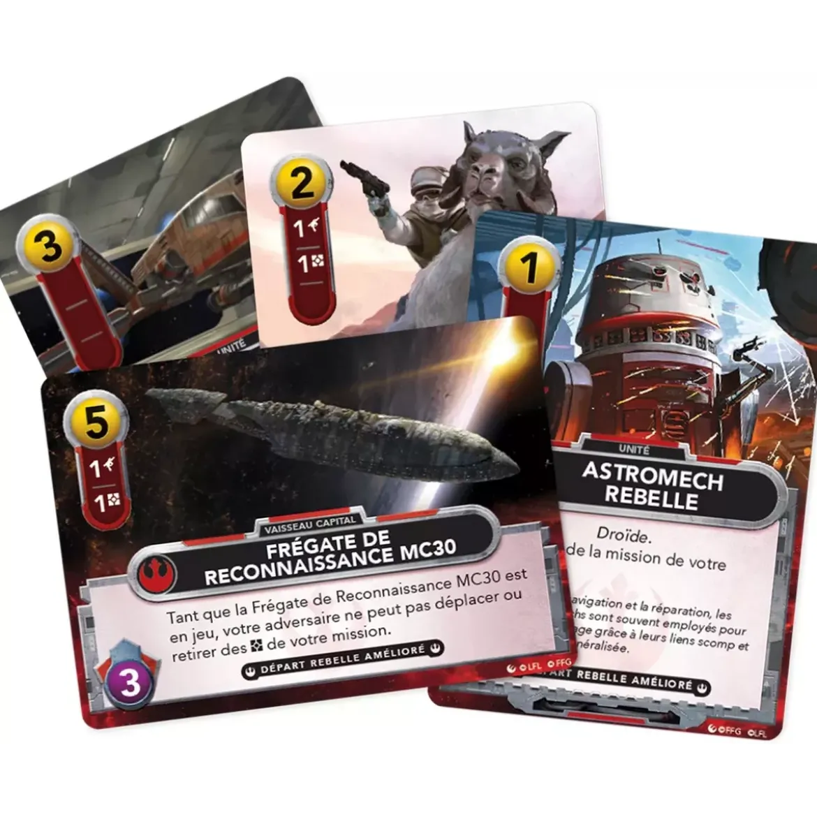 Star Wars - The Deck Building Game : Rebelle & Empire - Renforts - Extension