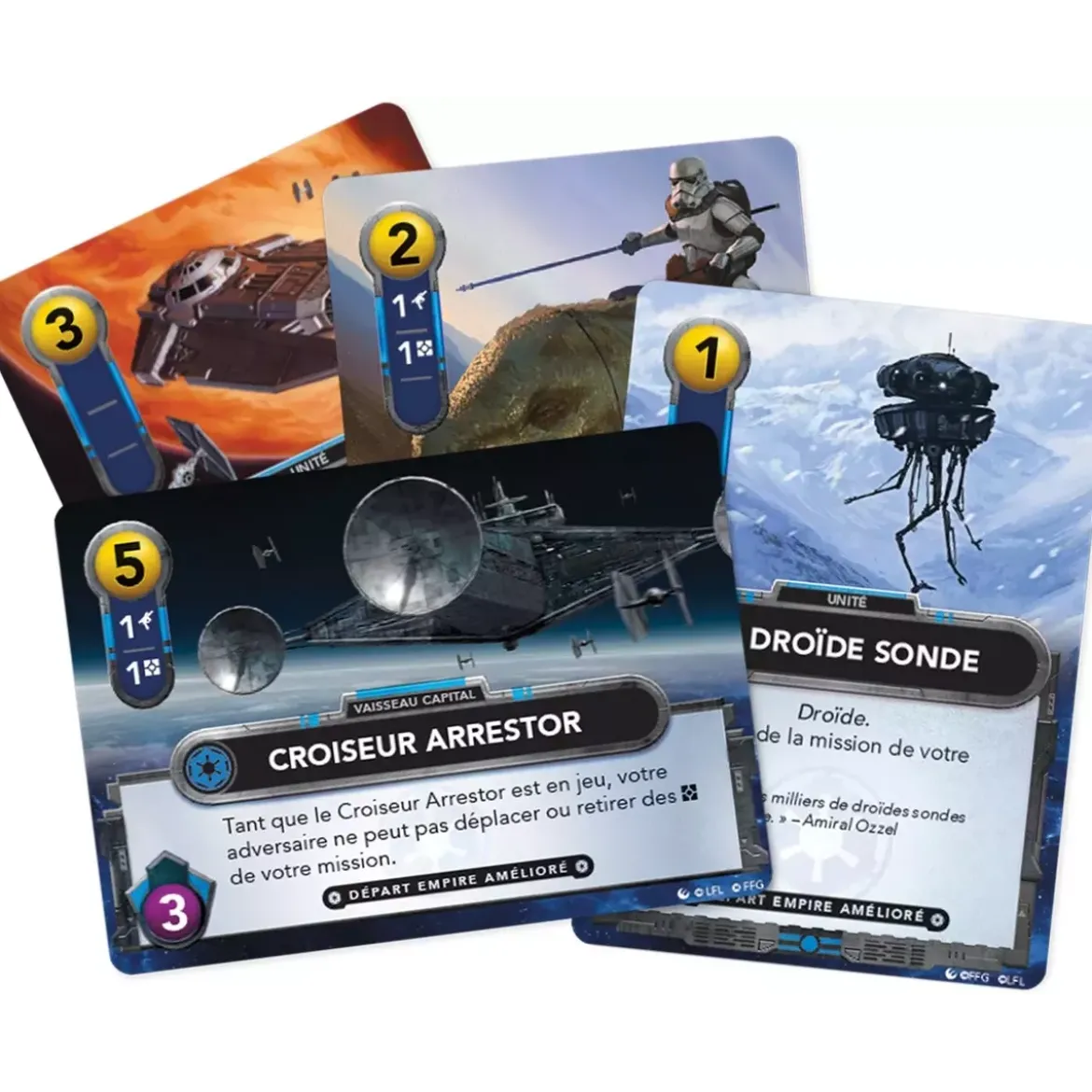 Star Wars - The Deck Building Game : Rebelle & Empire - Renforts - Extension