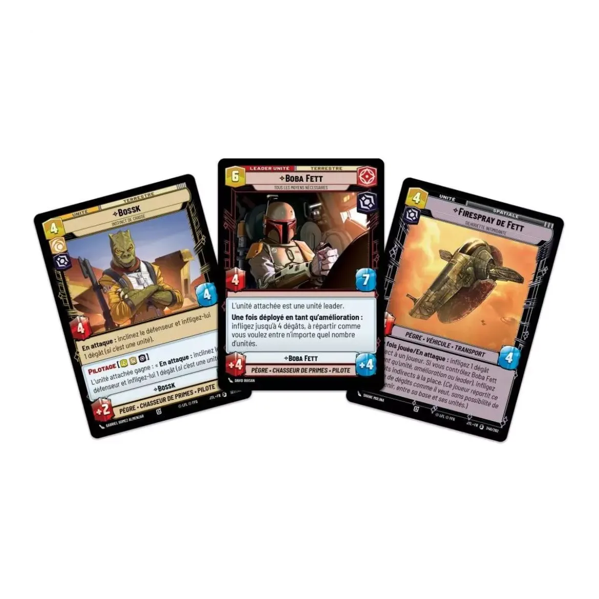 Star Wars Unlimited - Passage en Vitesse Lumière : Deck de Démarrage Boba Fett