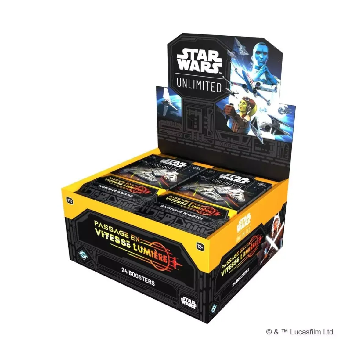 Star Wars Unlimited - Passage en Vitesse Lumière : Boite 24 boosters