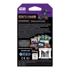 Star Wars Unlimited - Secrets du Pouvoir : Deck de Démarrage Chancelier Palpatine
