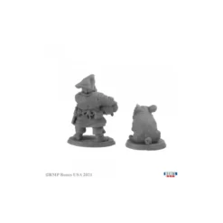 Stumpy Dan Mcginty And Grog Hog - Figurine Villageois / Townsfolk Reaper Miniatures