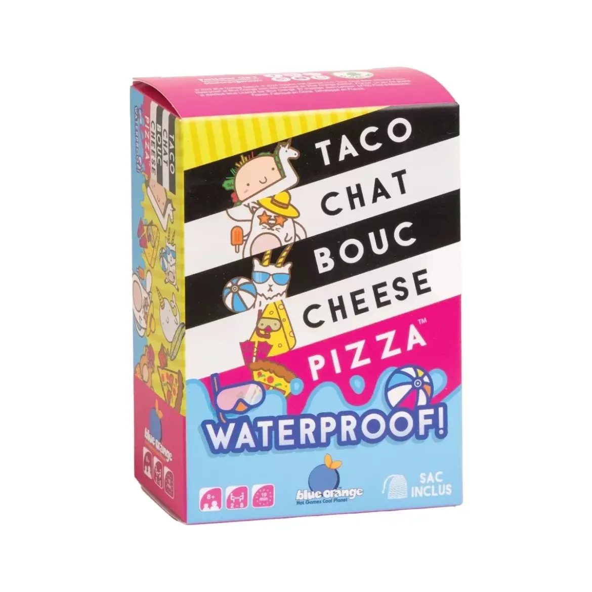 Taco Chat Bouc Cheese Pizza Waterproof