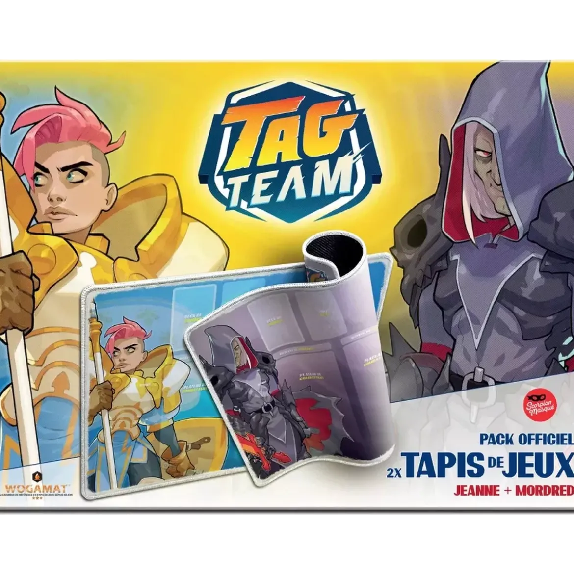 Tag Team - Tapis de jeu Jeanne et Mordred