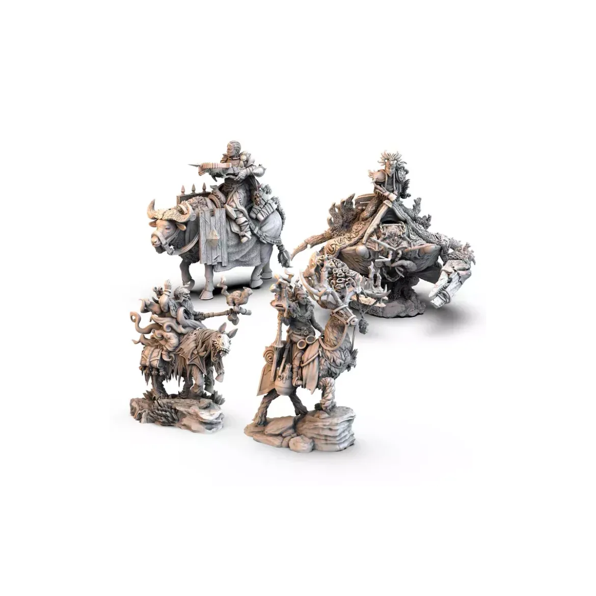 Tainted Grail - Kings of Ruin : Mounted Heroes