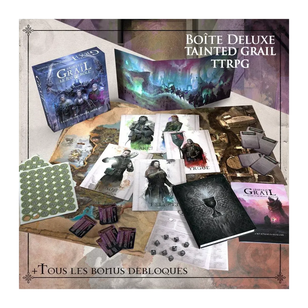Tainted Grail : La Geste d’un Monde Mourant - Pack Collector