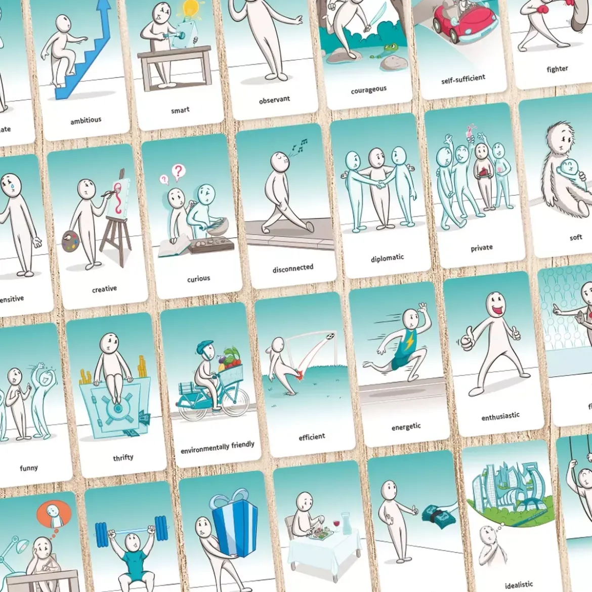 The Qualities Game - Version Anglaise