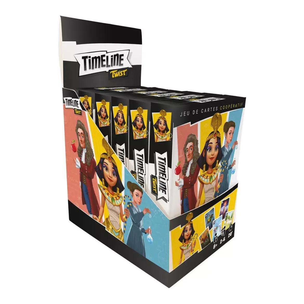 Timeline Twist : Clutch Box - 165 cartes