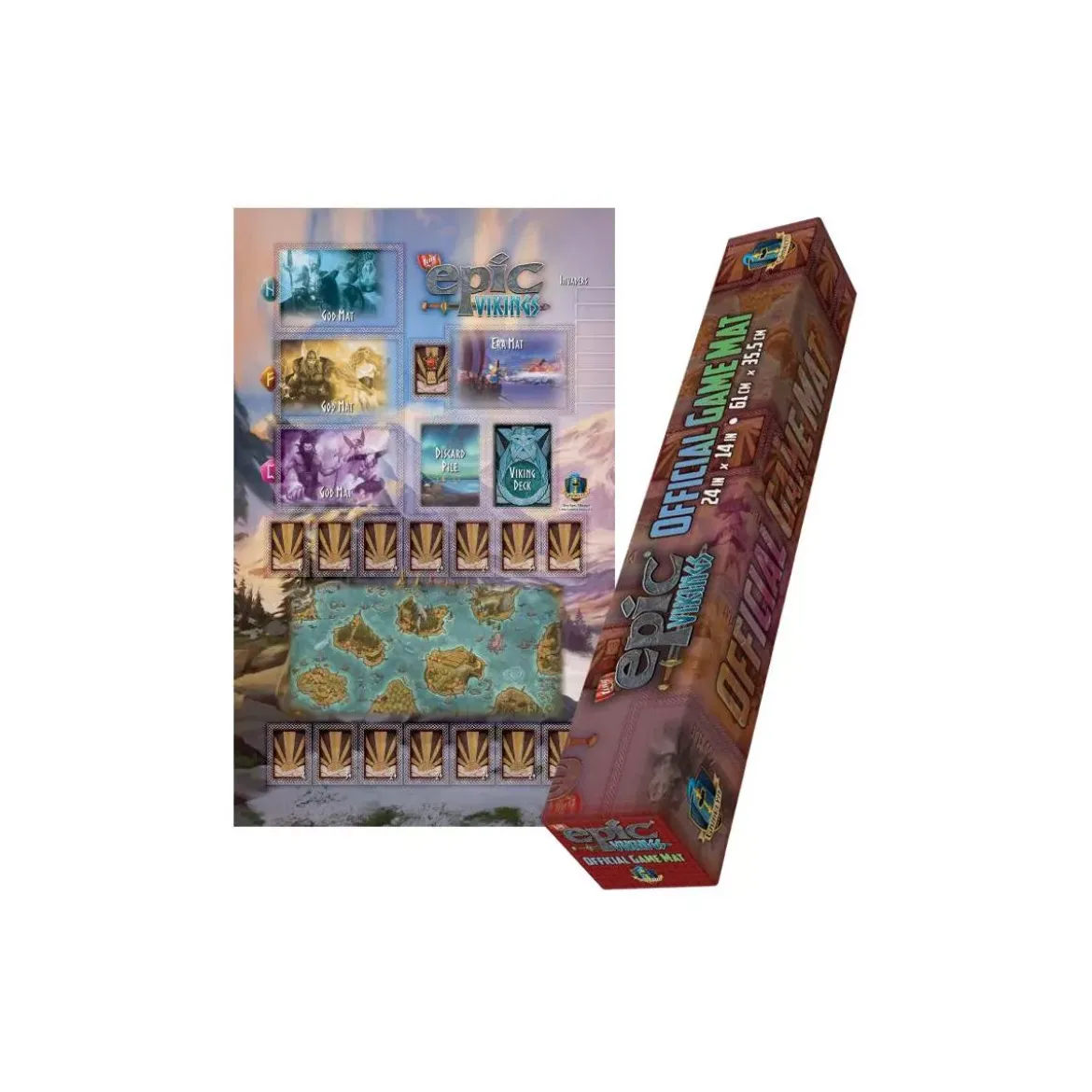 Tiny Epic Vikings : Playmat