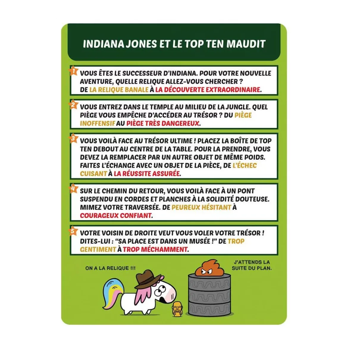 Top Ten Aventures