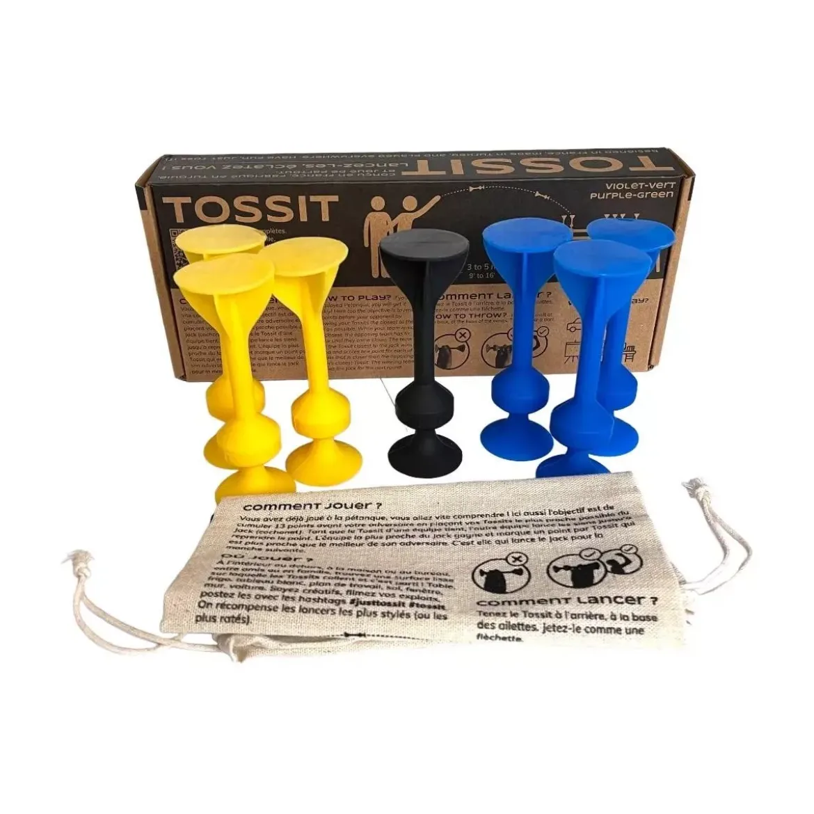 Tossit : Bleu - Jaune
