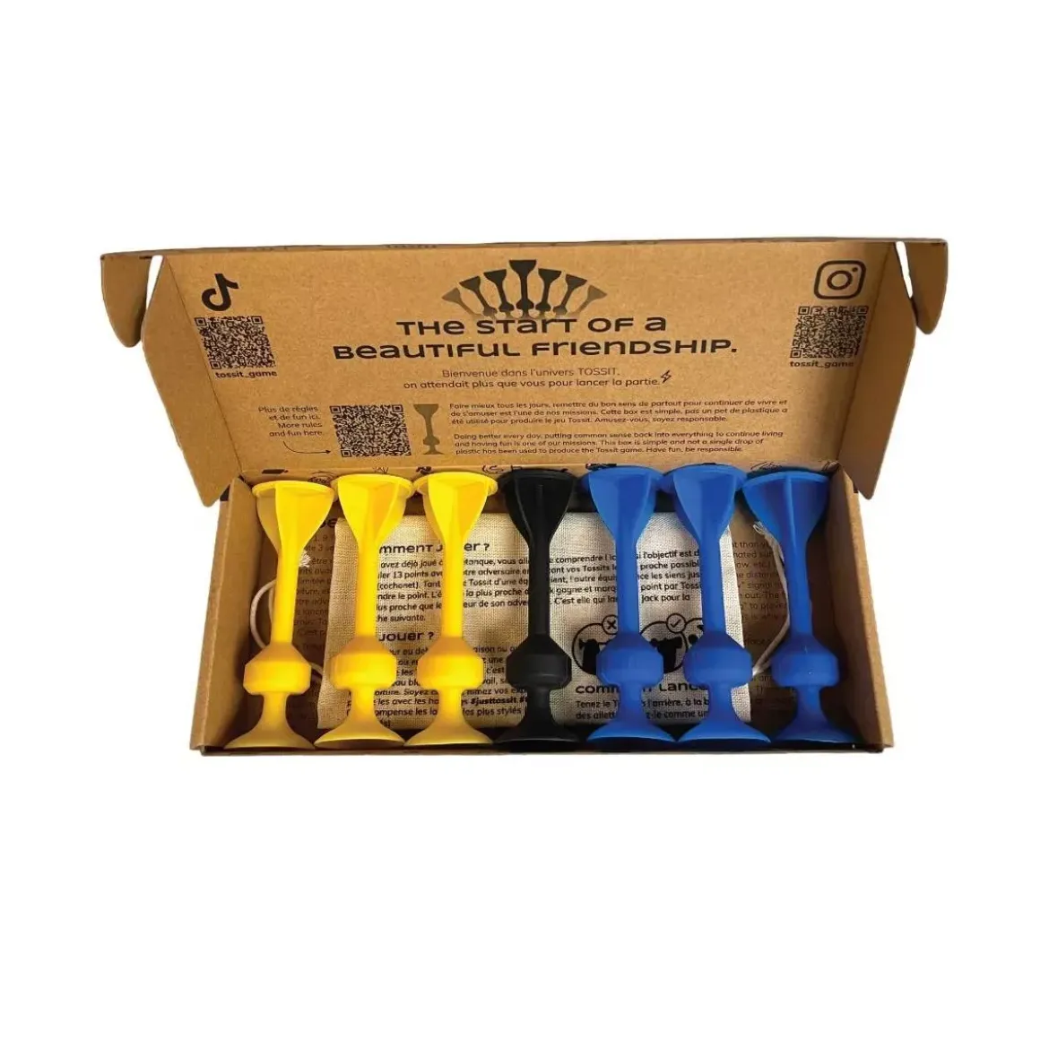 Tossit : Bleu - Jaune