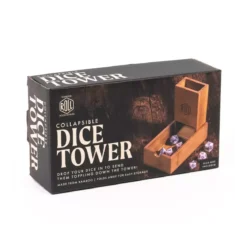 Tour à dés en bois