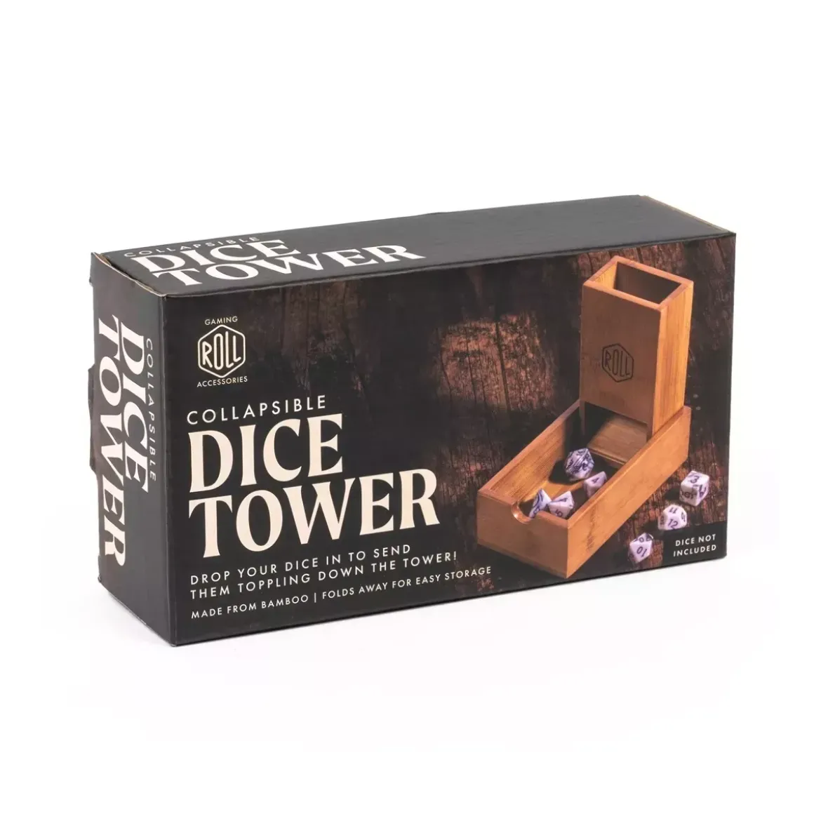 Tour à dés en bois