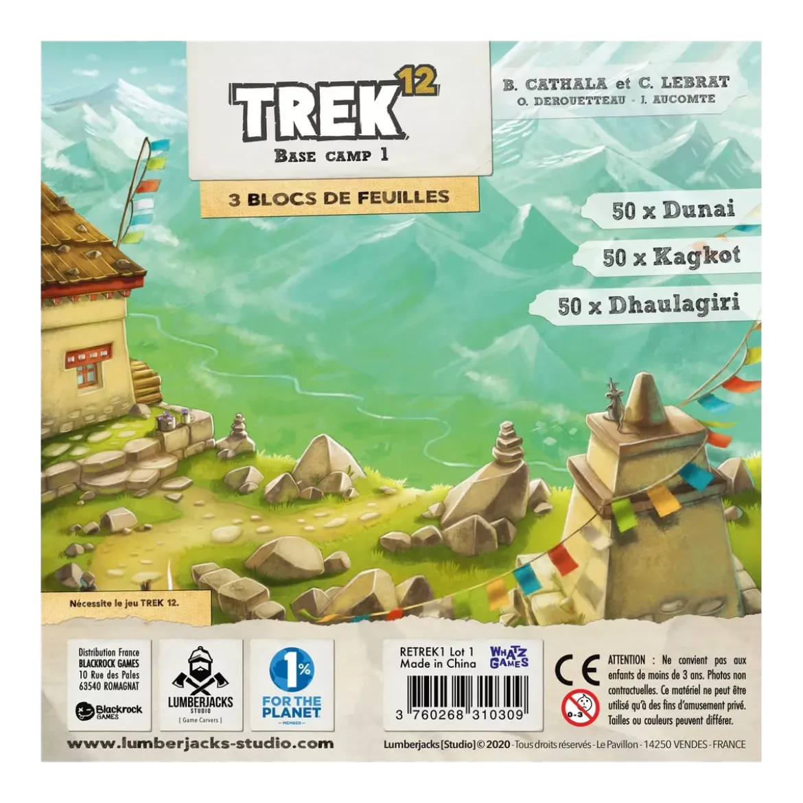 Trek 12 : Base Camp 1 - Extension