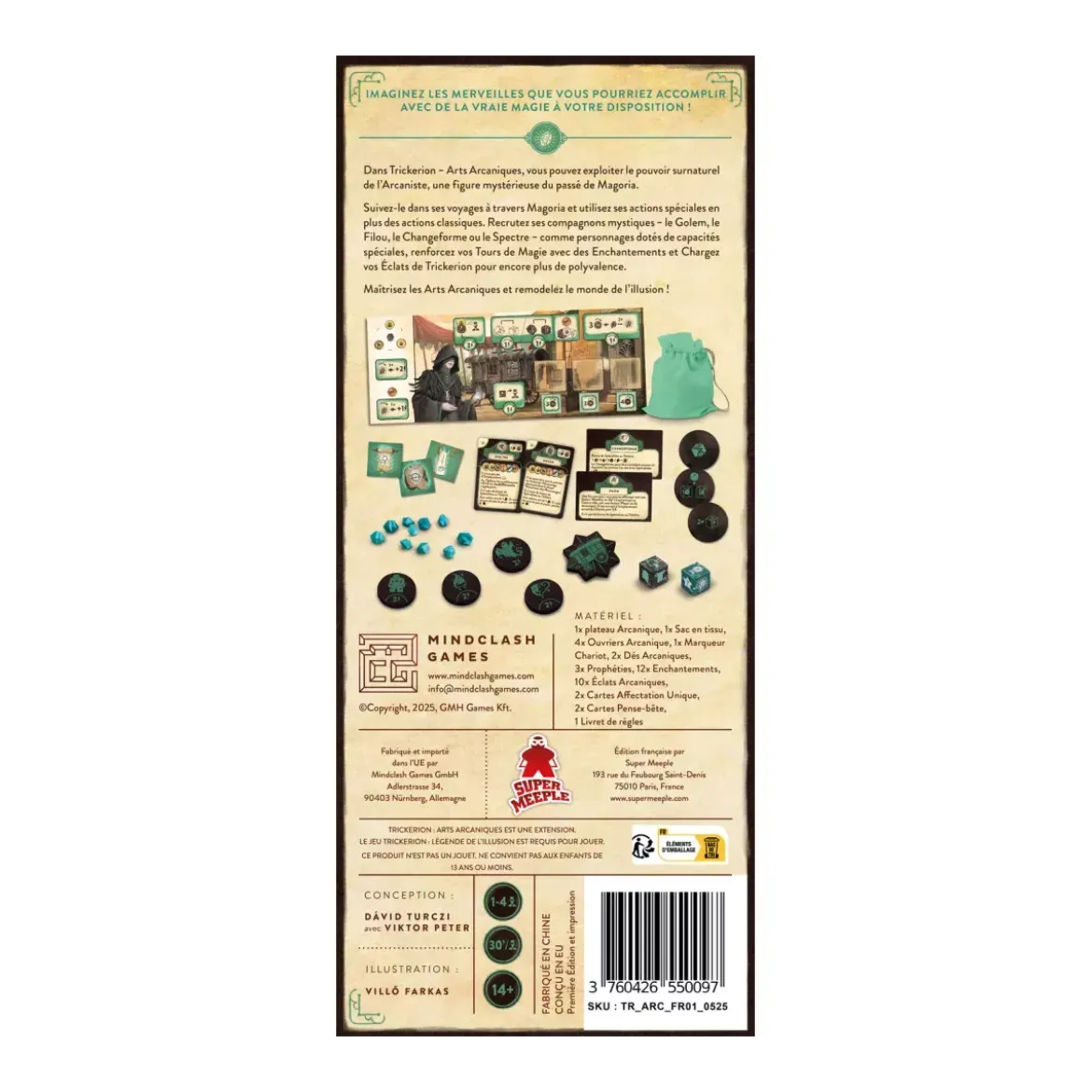 Trickerion : Arts Arcaniques - Extension