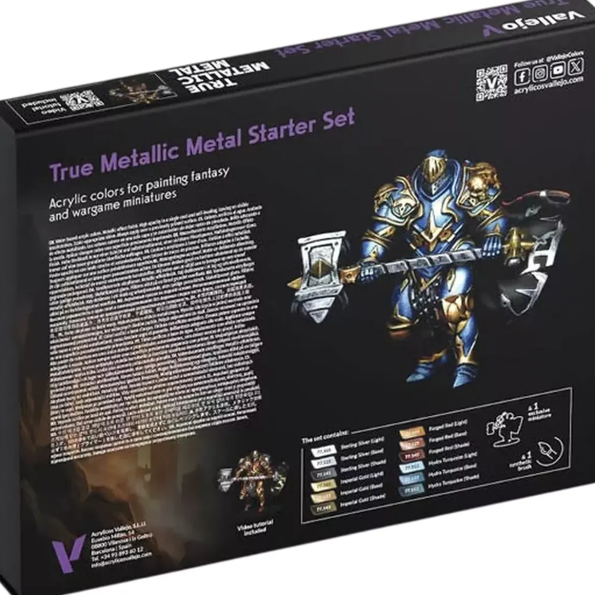 True Metallic Metal : Starter Set - Peinture