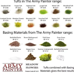 Tuft - Herbes synthétiques - The Army Painter - 12 modèles disponibles