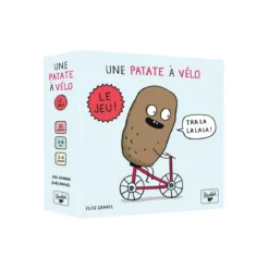 Une patate à vélo