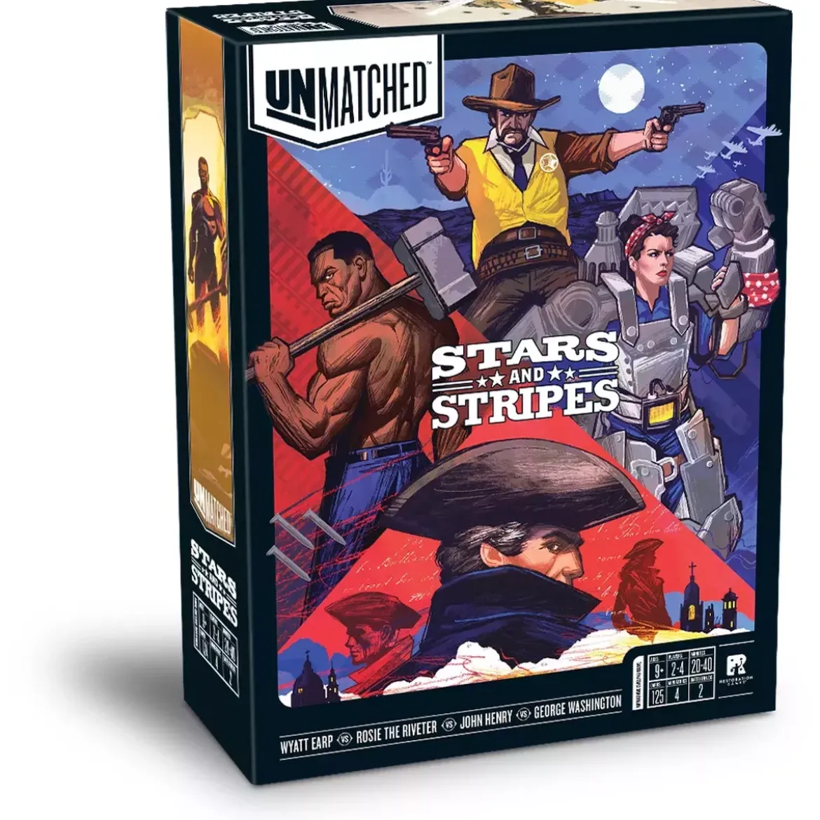 Unmatched : Stars & Stripes - Version Anglaise