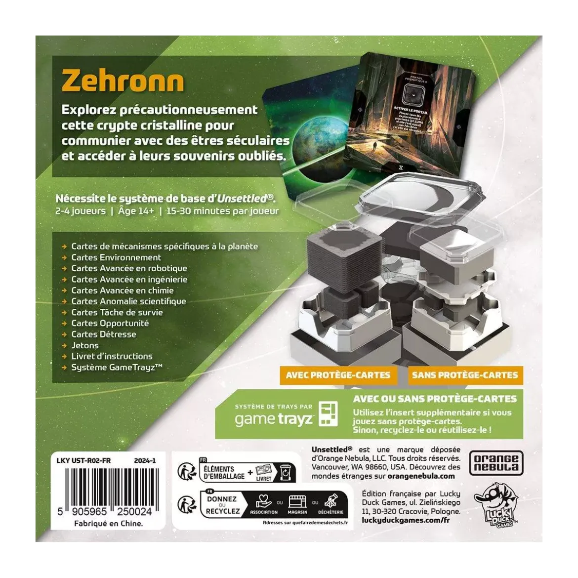 Unsettled : Planète 003 Zehronn - Extension