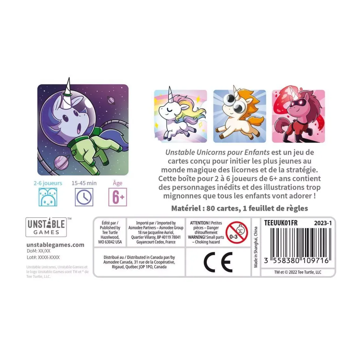 Unstable Unicorns For Kids