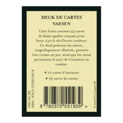Vaesen : Deck de Cartes