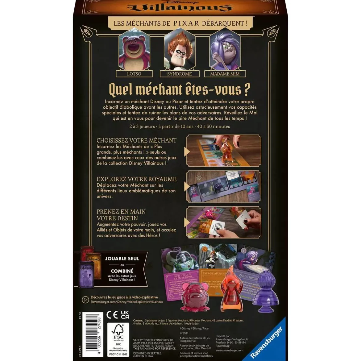 Villainous : Plus grands, Plus méchants - Extension Standalone