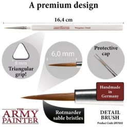 Wargamer Brush : Detail - Pinceaux
