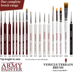 Wargamer Brush : Vehicle / Scenery - Pinceaux
