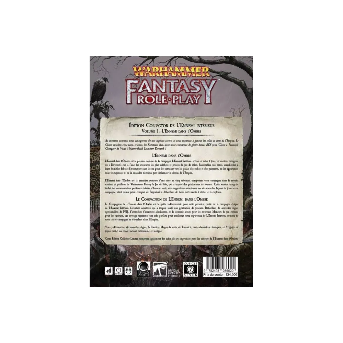 Warhammer Fantasy 4 - L'Ennemi dans l'Ombre Collector