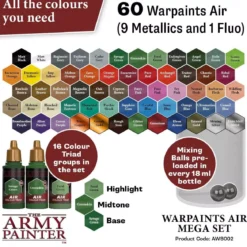 Warpaints Air : Mega Set - Peinture
