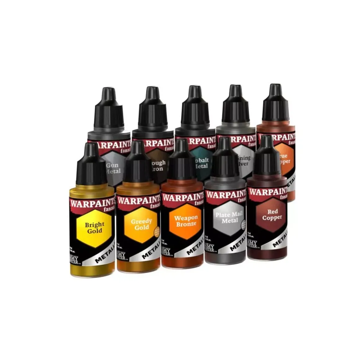 Warpaints Fanatic : Metallics Paint Set