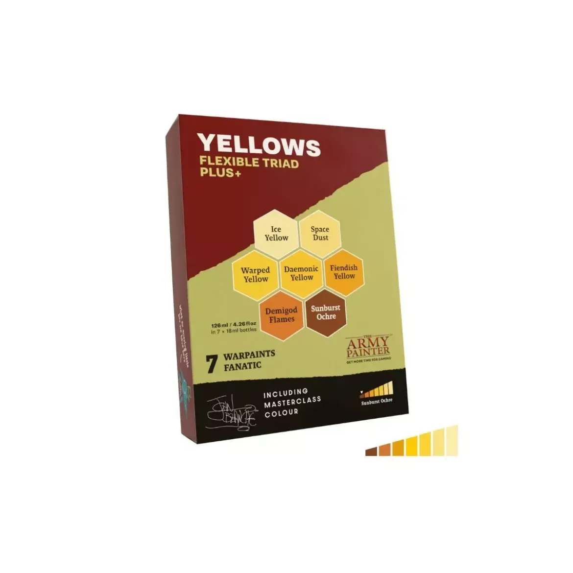 Warpaints Fanatic : Yellows Flexible Triad PLUS+